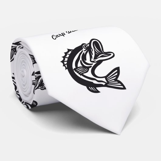 Karpfen Diem Krawatte (Gerollt)