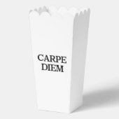 Karpfen-Diem-weiße Popcornboxen Geschenkschachtel (Vorderseite)