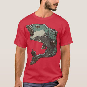 Karpfen, Fisch, Fischerei, Angeln T-Shirt