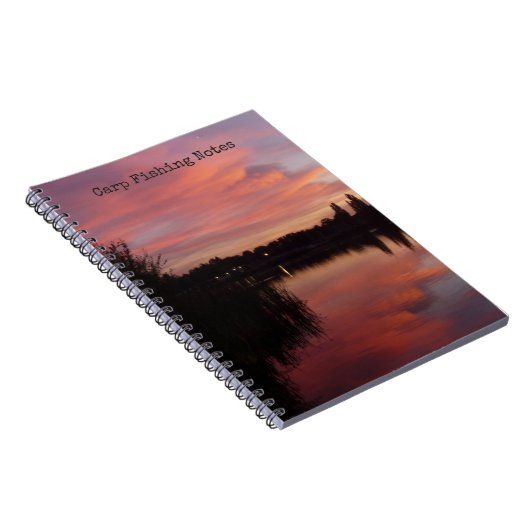 Karpfen-Fischerei-Fang- u. Zustandslogbuch Notizblock (Rechte Seite)