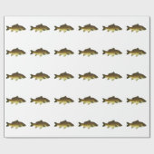 Karpfen Geschenkpapier (Flach)