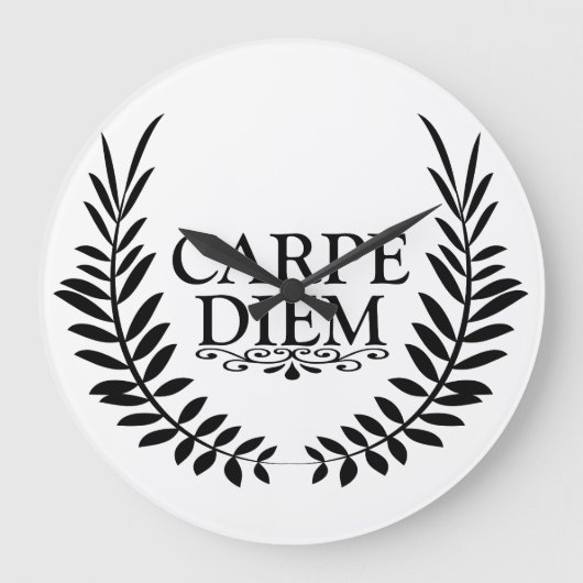 Karpfen Große Wanduhr (Vorderseite)