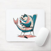 Karpfen Großvater Mousepad (Mit Mouse)