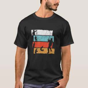 Karpfen Hecht Angelmann Karpfen Angeln Vintage Ret T-Shirt