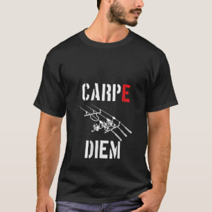 Karpfen Karpfenjäger Fischen Rod Carp und T-Shirt