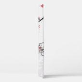 Karpfen Koi Fisch Naturlandschaft Sketch-Illustrat Case-Mate iPhone Hülle (Rückseite / Rechts)