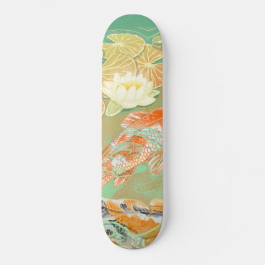 Karpfen Koi Skateboard (Vorderseite)