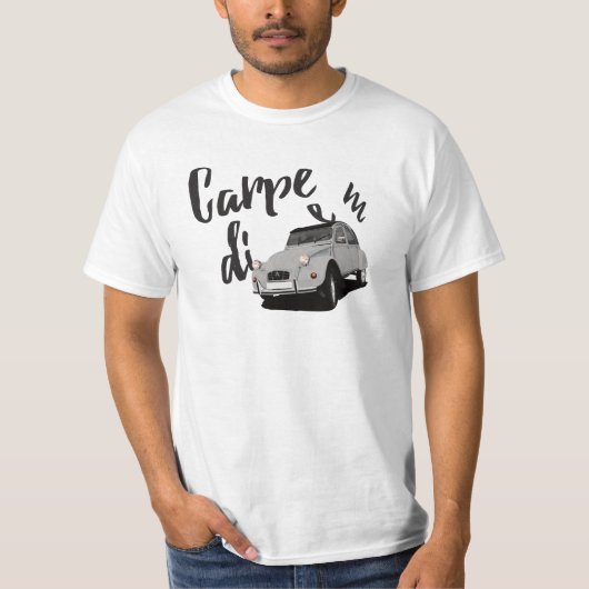 Karpfen mit der Farbe 2CV - 29 T-Shirt (Vorderseite)