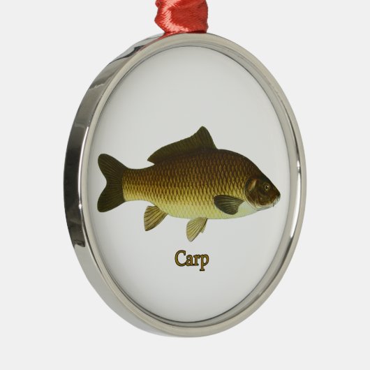 Karpfen Ornament Aus Metall (Rechts)