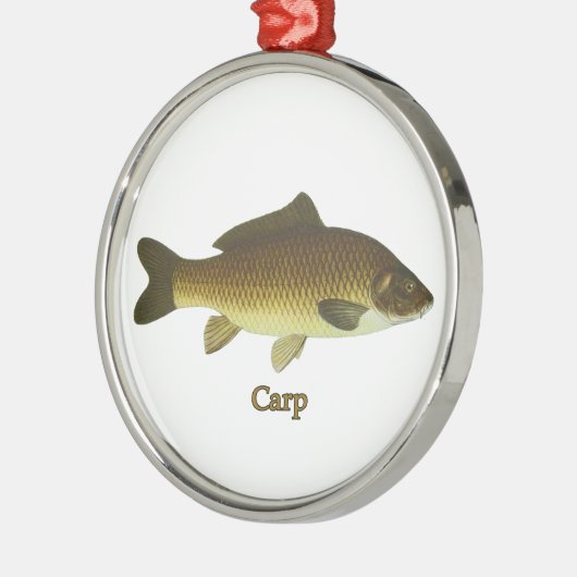 Karpfen Ornament Aus Metall (Links)