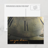 Karpfen Postkarte (Vorne/Hinten)