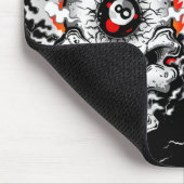 Karpfen-Schädel Mousepad (Ecke)