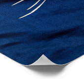 Karpfen und Waagen Poster (Ecke)