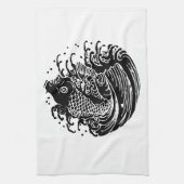 Karpfen und Wasser Handtuch (Vertikal)