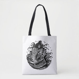 Karpfen und Wasser Tasche
