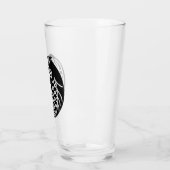 Karpfen und Welle Glas (Links)