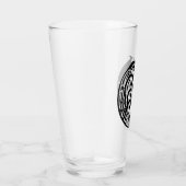 Karpfen und Welle Glas (Rechts)