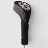 Karpfen und Welle Golf Headcover (angewinkelt)
