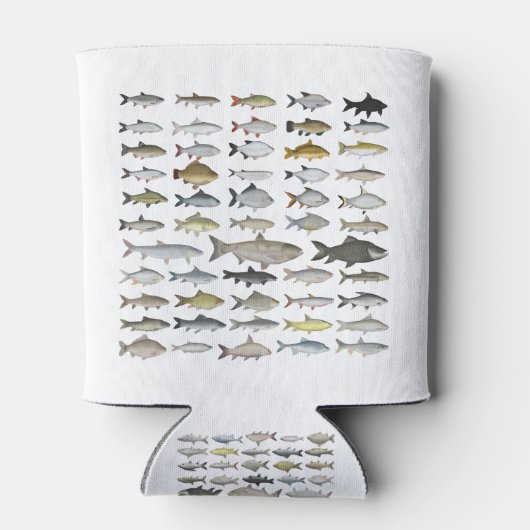 Karpfenfamilie Dosenkühler (Rückseite)