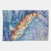 Karpfenfisch Geschirrtuch (Horizontal)