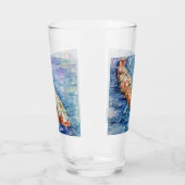 Karpfenfisch Glas (Links)