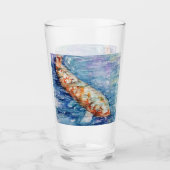 Karpfenfisch Glas (Vorderseite)