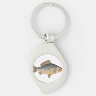 Karpfenfisch Malerei Süßwasser Zeichnung Schlüsselanhänger