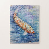 Karpfenfisch Puzzle (Vertikal)