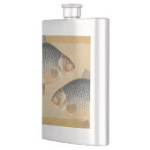 Karpfenfisch, Süßwasser anstrichen Flachmann (Links)