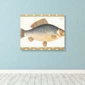 Karpfenfisch, Süßwasser anstrichen Leinwanddruck (Insitu (Holzboden))