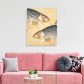 Karpfenfisch, Süßwasser anstrichen Leinwanddruck