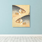 Karpfenfisch, Süßwasser anstrichen Leinwanddruck