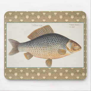 Karpfenfisch, Süßwasser anstrichen Mousepad