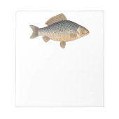 Karpfenfisch, Süßwasser anstrichen Notizblock (Vorderseite)