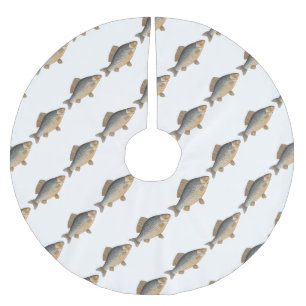 Karpfenfisch, Süßwasser anstrichen Polyester Weihnachtsbaumdecke