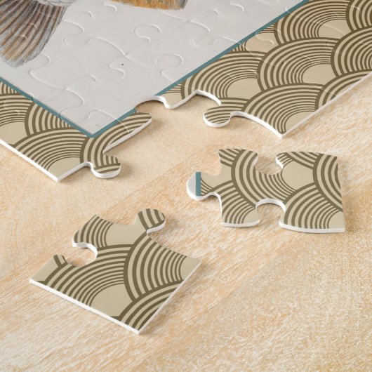 Karpfenfisch, Süßwasser anstrichen Puzzle (Seite)