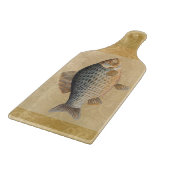 Karpfenfisch, Süßwasser anstrichen Schneidebrett (Ecke)
