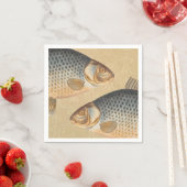 Karpfenfisch, Süßwasser anstrichen Serviette (Beispiel)