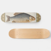 Karpfenfisch, Süßwasser anstrichen Skateboard (Horizontal)
