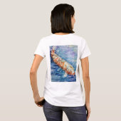 Karpfenfisch T-Shirt (Schwarz voll)