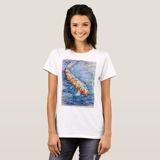 Karpfenfisch T-Shirt (Vorne ganz)