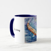 Karpfenfisch Tasse (Vorderseite Links)