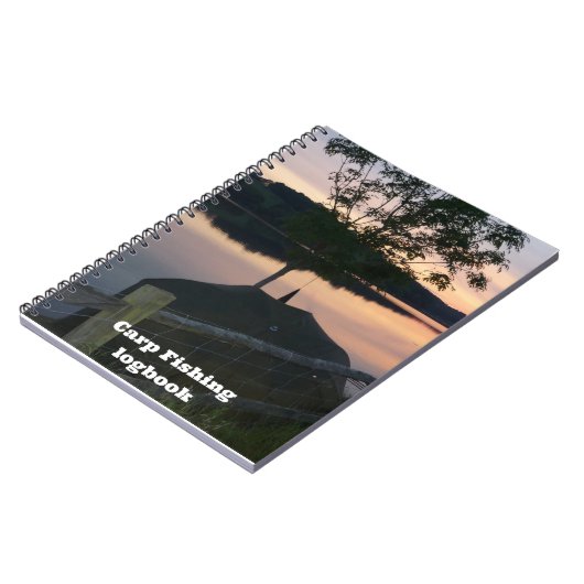 Karpfenfischerei Fang- und Zustandslogbuch Notizblock (Linke Seite)