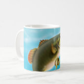 Karpfenfischerei Kaffeetasse (Vorderseite Links)