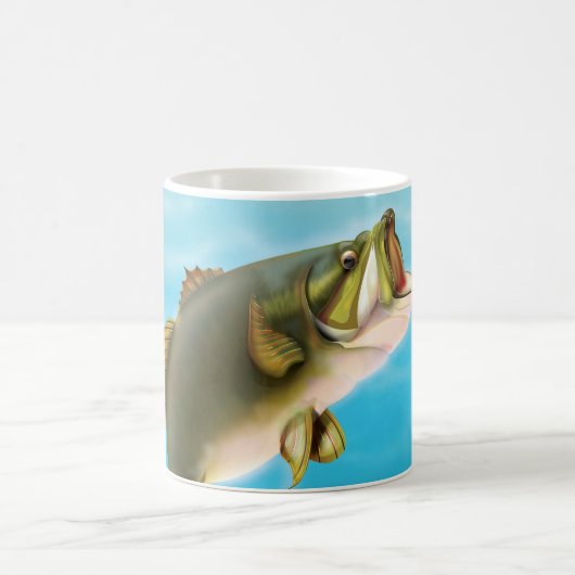 Karpfenfischerei Kaffeetasse (Mittel)
