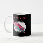 Karpfenfischerei Kaffeetasse (Links)