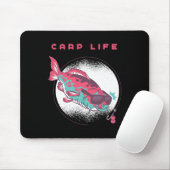 Karpfenfischerei Mousepad (Mit Mouse)