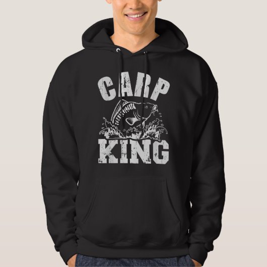 Karpfenkönigfischen Hoodie (Vorderseite)