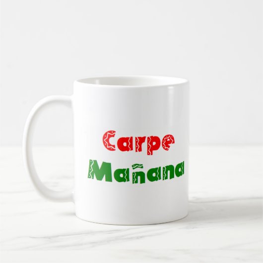 Karpfenmanane Kaffeetasse (Links)