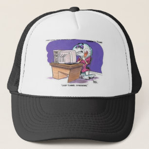Karpfentunnelsyndrom Funny Cartoon Geschenke & T-S Truckerkappe